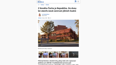 Z Nového Čecha je Republika. Do dvou let otevře nové centrum Jižních Svahů